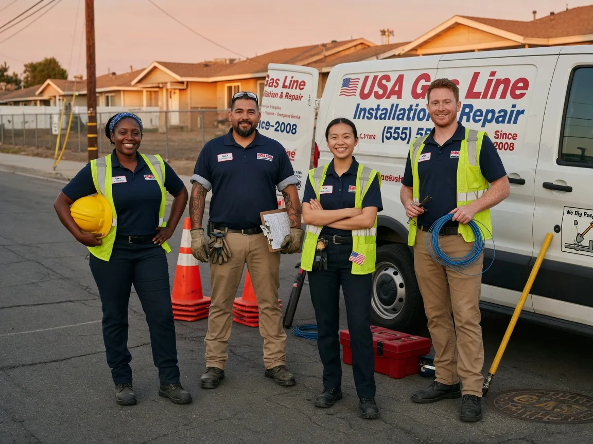 Gas Line Installation company in Springville, CA